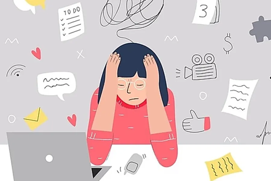 {'en': 'Total stress', 'es': 'Estrés total (stress)'} Image