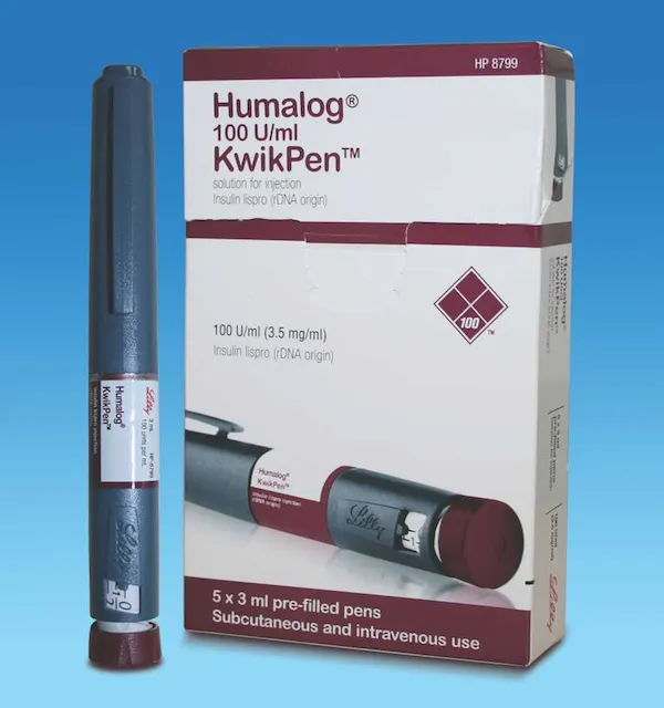 {'en': 'Available in Spain Insulina "Kwikpen"', 'es': 'Disponible en España insulina "KwikPen"'} Image