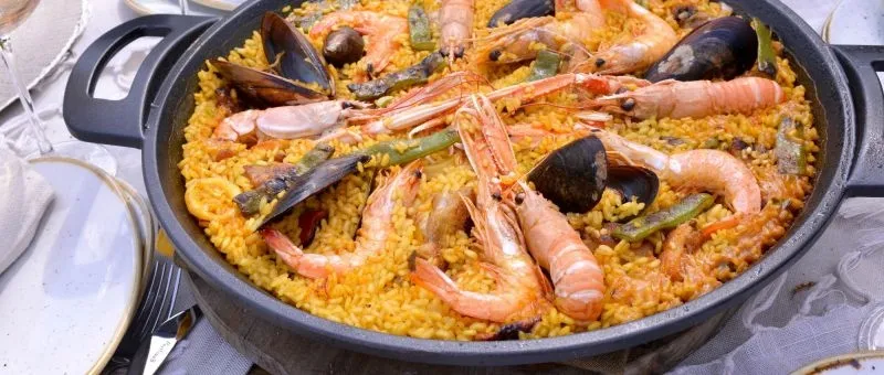 {'en': 'Paella - How to adjust insulin.', 'es': 'Paella - Cómo ajustar la insulina.'} Image