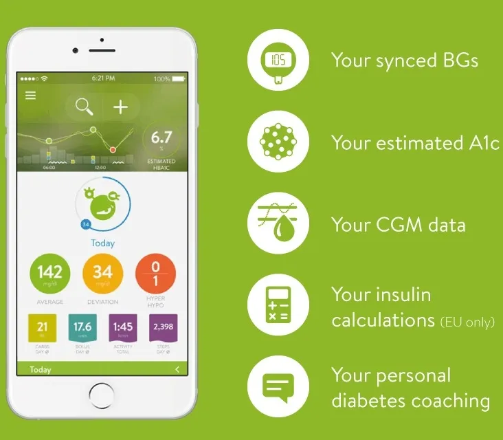 {'en': 'IMPORTANT: UPDATE MYSUGR to the latest version', 'es': 'Importante: Actualiza mySugr a la última versión'} Image