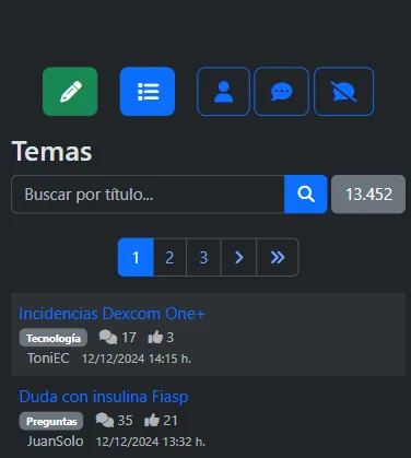 {'en': 'New options to filter themes of the forum!', 'es': '¡Nuevas opciones para filtrar temas del foro!'} Image