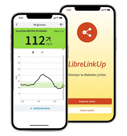 {'en': 'Apple iPhone + LibreLink', 'es': 'Apple iPhone + Librelink'} Image