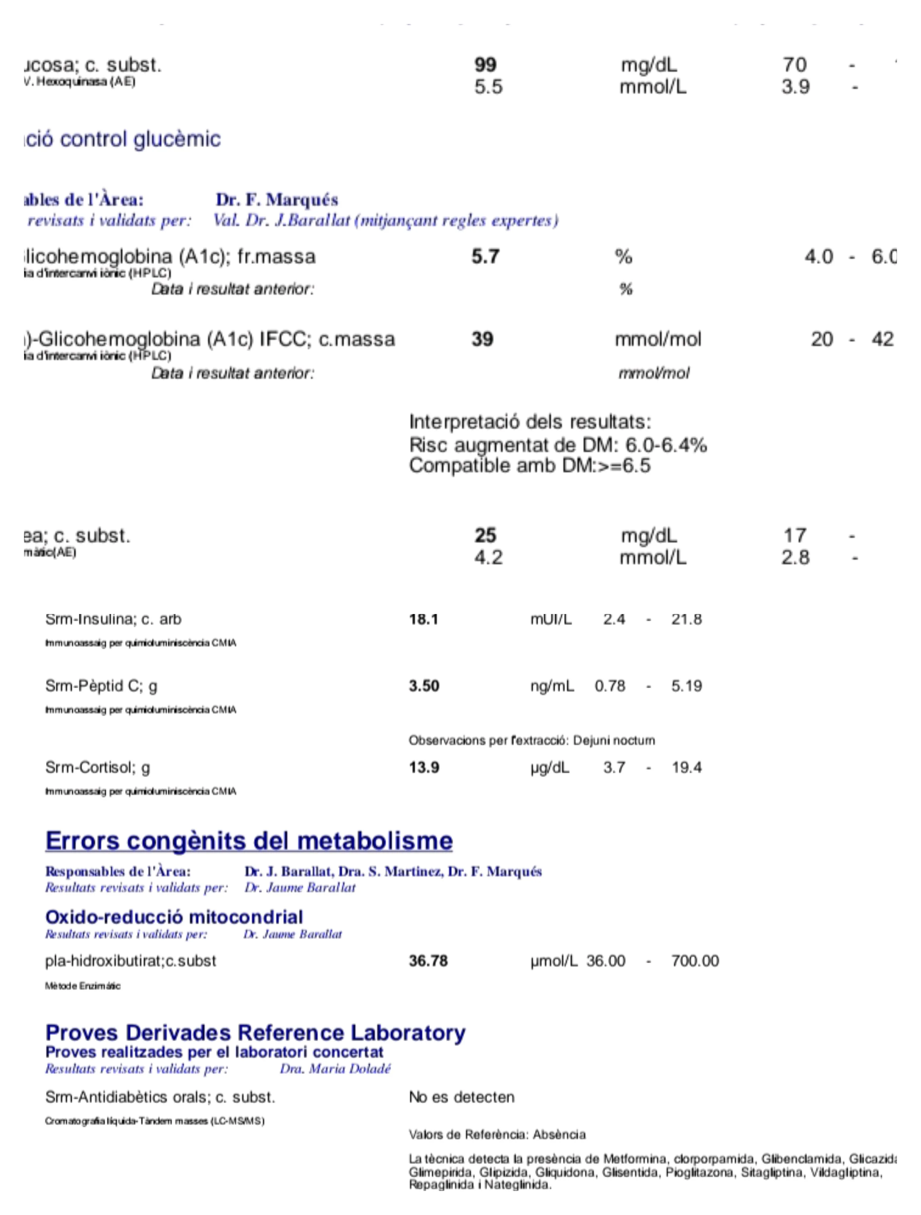 {'en': 'Recurring hypoglycemia', 'es': 'Hipoglucemias recurrentes'} Image