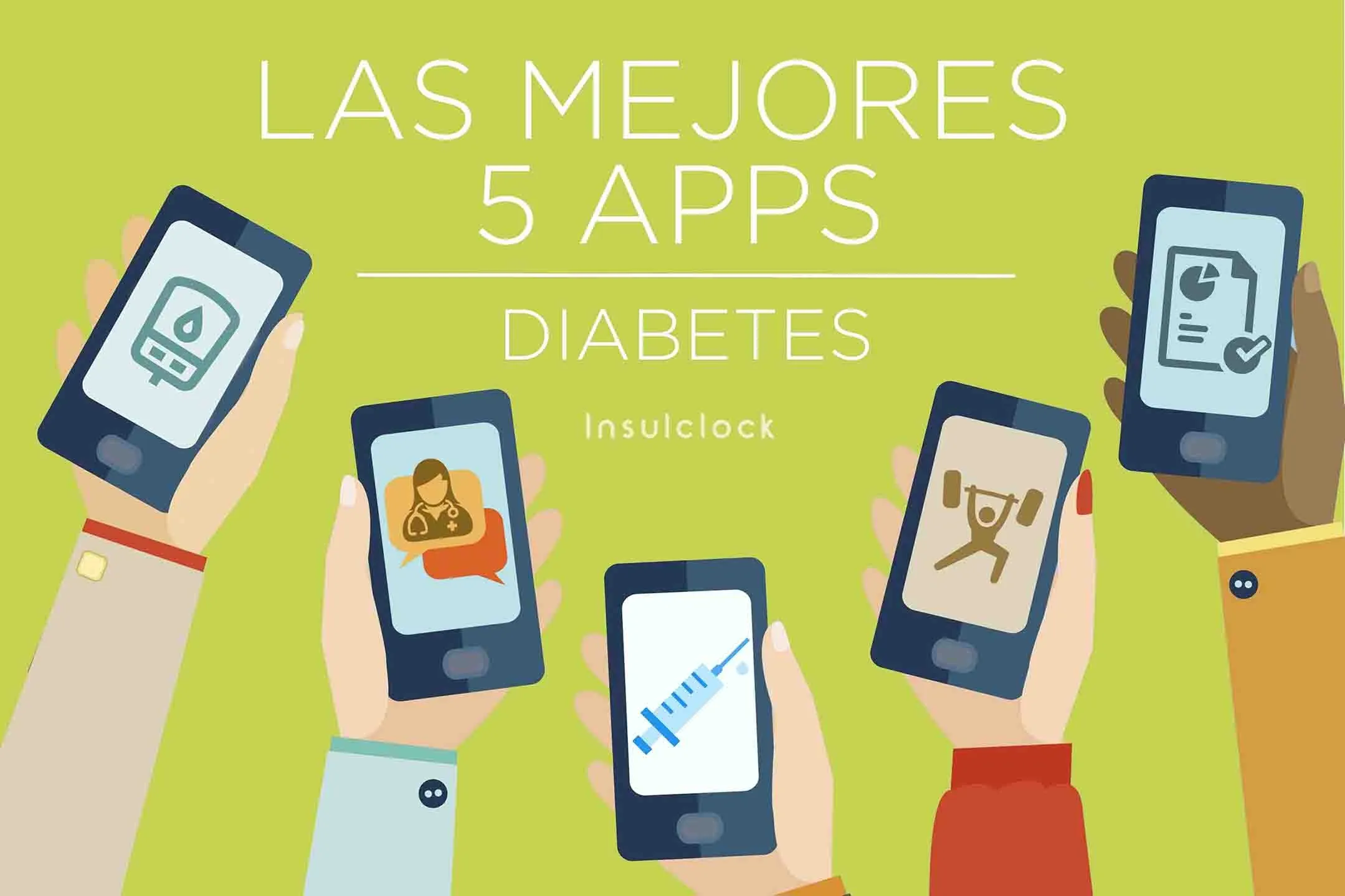 {'en': 'Selection of apps for diabetes control', 'es': 'Selección de Apps para el control de la Diabetes'} Image