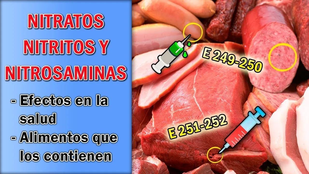 {'en': 'Do you know the relationship between nitrites (E-249, E-250) and type 2 diabetes?', 'es': '¿Conoces la relación entre los nitritos (E-249, E-250) y la diabetes tipo 2?'} Image