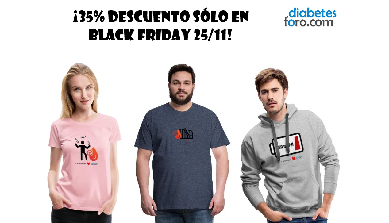 {'en': '35% discount by Black Friday only Friday 11/25', 'es': '35% de descuento por Black Friday sólo hoy viernes 25/11'} Image