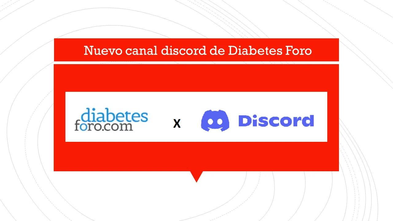 {'en': 'New Diabetes Forum Discord server', 'es': 'Nuevo servidor discord de Diabetes Foro'} Image