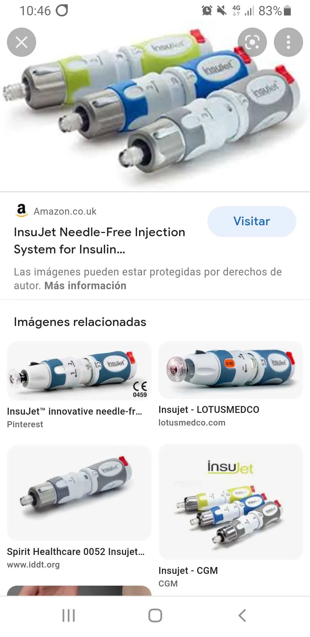 {'en': 'Insuject.Needleless insulin', 'es': 'Insujet. Insulina sin aguja'} Image