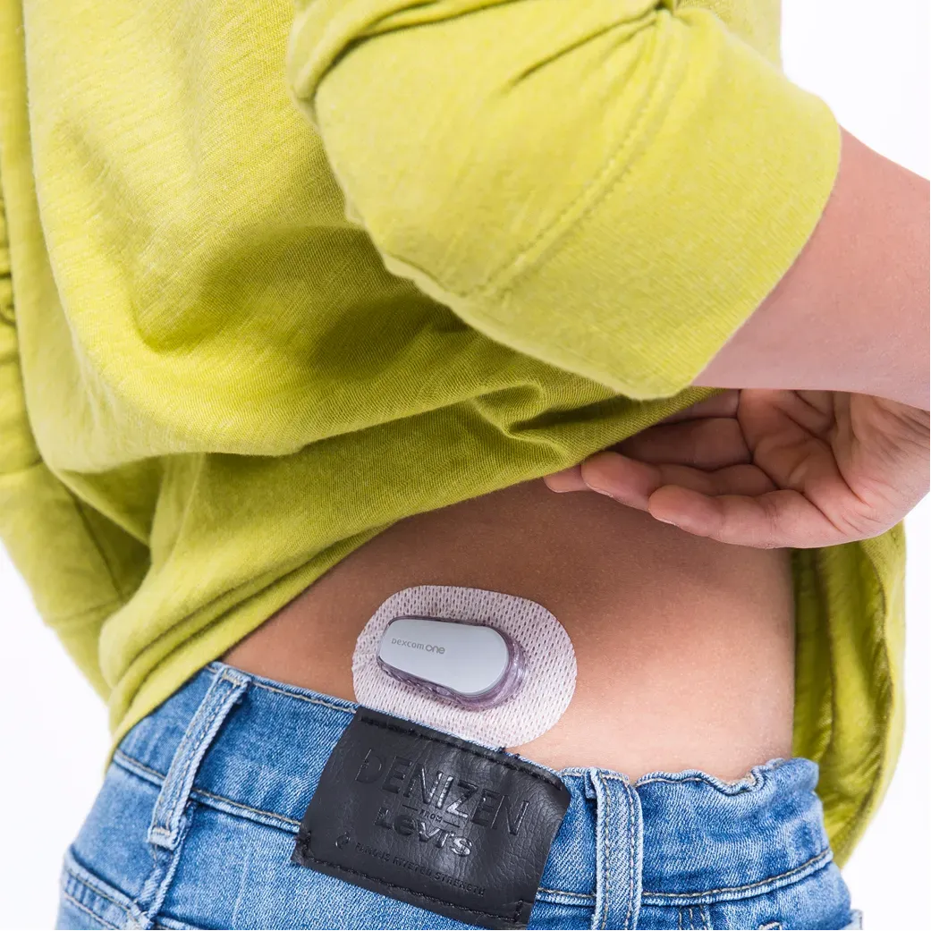 {'en': 'Freestyle sensor in the gluteus', 'es': 'Sensor freestyle en el glúteo'} Image