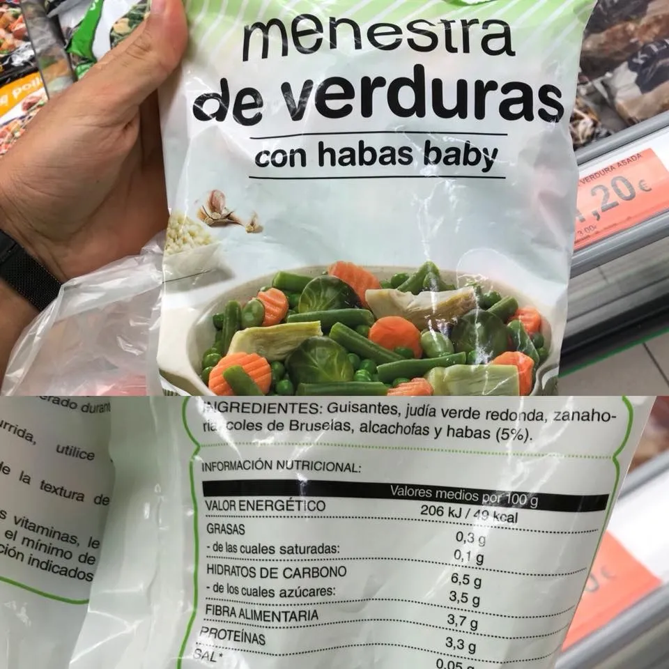 {'en': 'Frozen rations', 'es': 'Raciones de los congelados'} Image