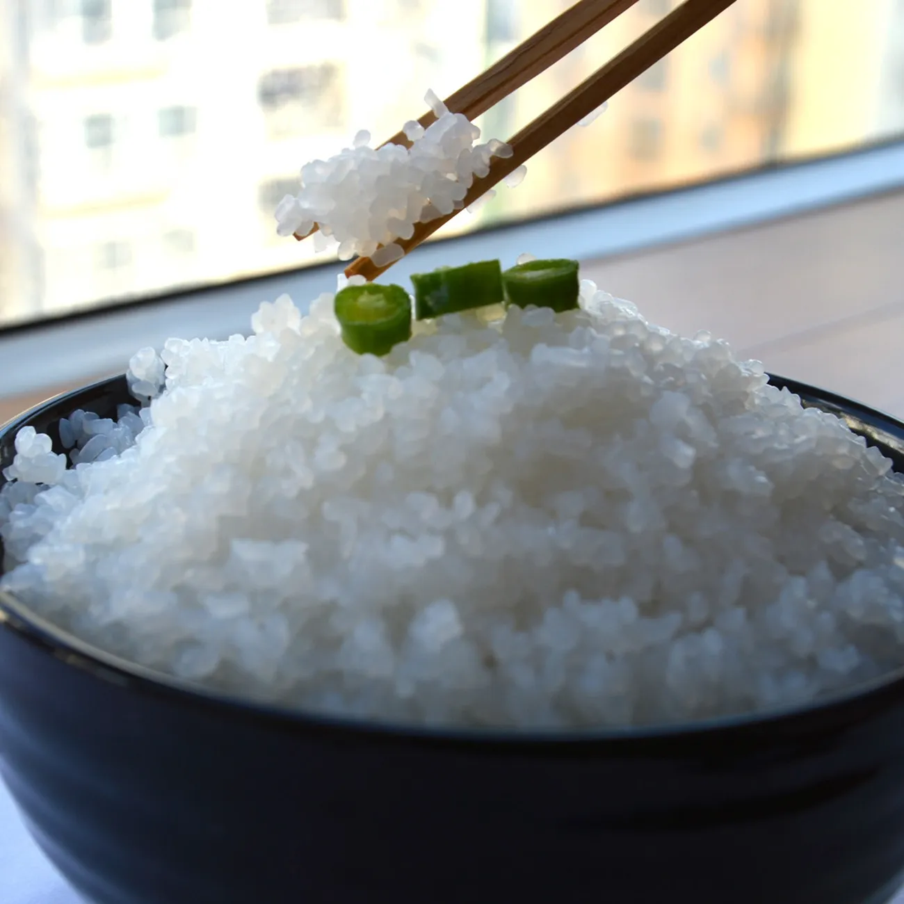 {'en': 'Konjac rice', 'es': 'Arroz Konjac'} Image