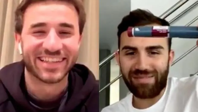 {'en': 'Borja Mayoral and Samper share their experience with diabetes: "People didn\'t understand anything"', 'es': 'Borja Mayoral y Samper comparten su experiencia con la diabetes: "La gente no entendía nada"'} Image