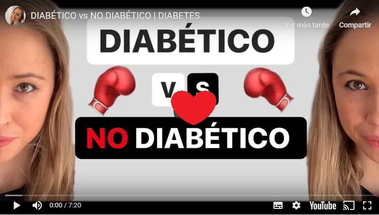 {'en': 'Diabetic against non -diabetic', 'es': 'DIABÉTICO contra NO DIABETICO'} Image