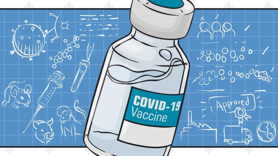 {'en': 'COVID-19 vaccine', 'es': 'Vacuna de la Covid-19'} Image