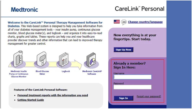 {'en': 'CARELINK HOSPITAL USE AND FOLLOW -UP', 'es': 'Carelink uso y seguimiento hospital'} Image