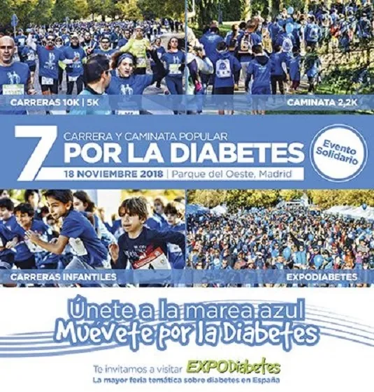 {'en': 'Open the registration in the ‘VII Carrera and Popular Walk for Diabetes’', 'es': 'Abierta la inscripción en la ‘VII Carrera y Caminata Popular por la Diabetes’'} Image