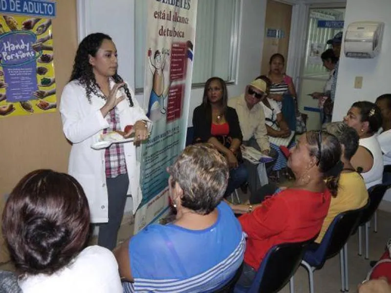 {'en': 'Diabetes patients increase in San Francisco Polyclinic', 'es': 'Aumentan pacientes de diabetes en policlínica de San Francisco'} Image