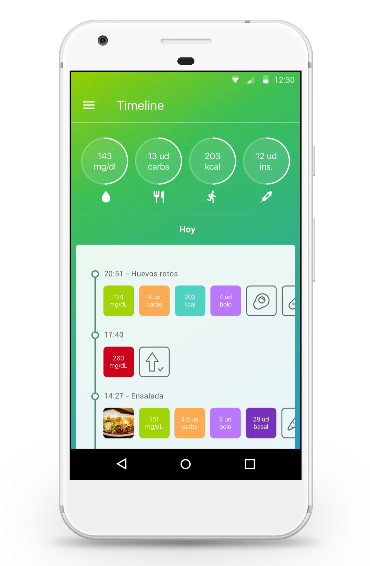 {'en': "Gluquo Nueva App for People's Mobile with Diabetes", 'es': 'GluQUO nueva app para el móvil de las personas con diabetes'} Image