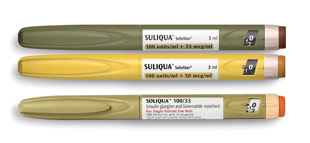 {'en': "Sanofi presents new results about its 'Toujeo' and 'Suliqua' drugs for diabetes", 'es': "Sanofi presenta nuevos resultados sobre sus fármacos 'Toujeo' y 'Suliqua' para la diabetes"} Image