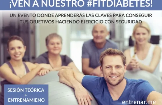 {'en': 'Do sports in Valencia, sign up for fitdiabetes', 'es': 'Haz deporte en Valencia, apuntate al Fitdiabetes'} Image